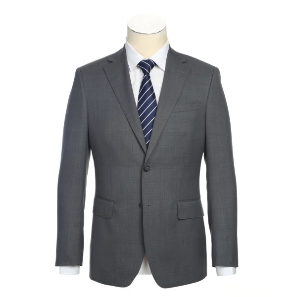 Onyx Grey | Wool | Notch Lapel | Slim Fit Suit