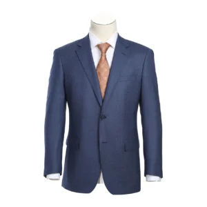 Blue | Wool Blend | Notch Lapel | Slim Fit Suit