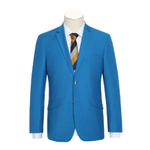 Turquoise | Single-breasted | Notch Lapel | Slim Fit Suit