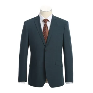 Dark Teal Green | Notch Lapel | Slim Fit Suit