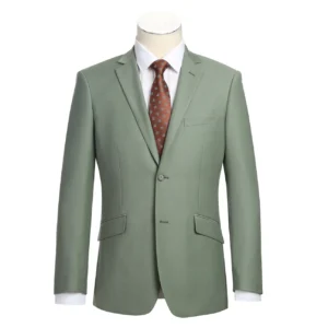 Sage | Single-breasted | Notch Lapel | Slim Fit Suit