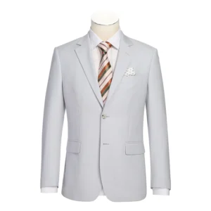 Pearl Grey | Single-breasted | Notch Lapel | Slim Fit Suit
