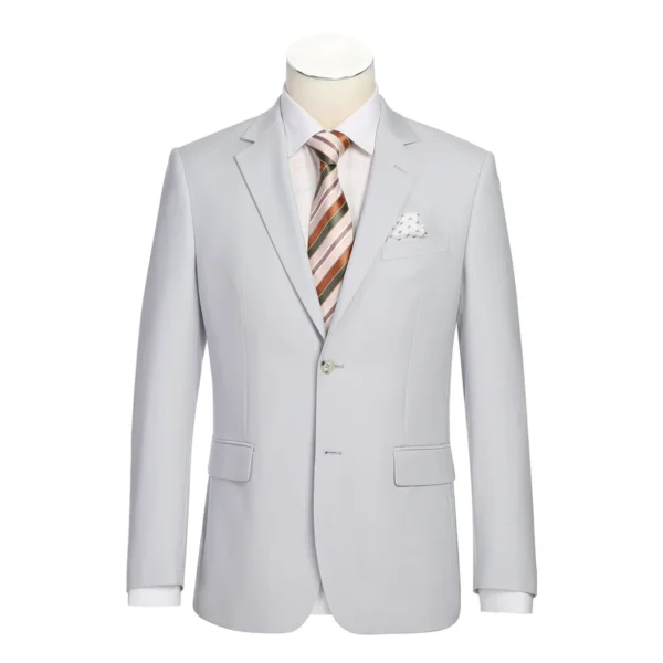 Pearl Grey | Single-breasted | Notch Lapel | Slim Fit Suit