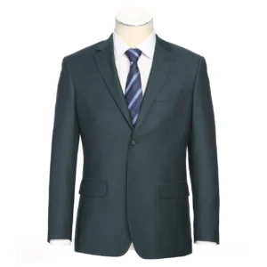 Dark Cadmium Green | Slim Fit | Single-breasted | Notch Lapel Suit