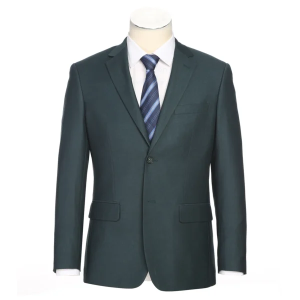Dark Cadmium Green | Slim Fit | Single-breasted | Notch Lapel Suit