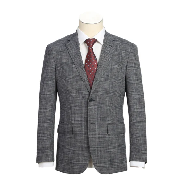 Dim Grey | Wool | Notch Lapel | Slim Fit Suit
