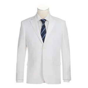 Off White | Linen | Notch Lapel | Slim Fit Suit