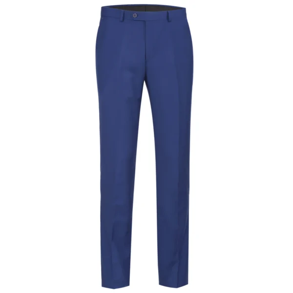 Blue | Flat Front | Dress Pants