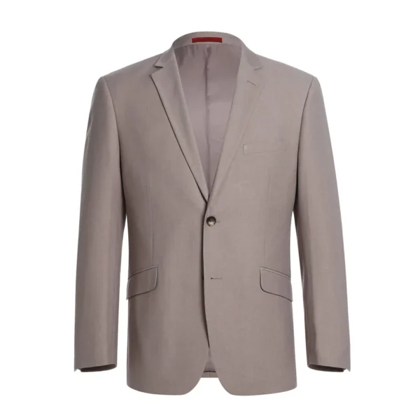 Warm Taupe | Single-breasted | Notch Lapel | Slim Fit Suit - Image 2