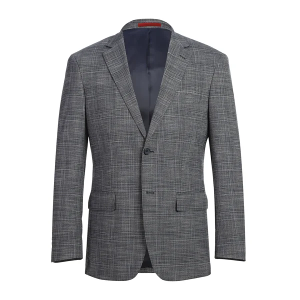 Dim Grey | Wool | Notch Lapel | Slim Fit Suit - Image 2