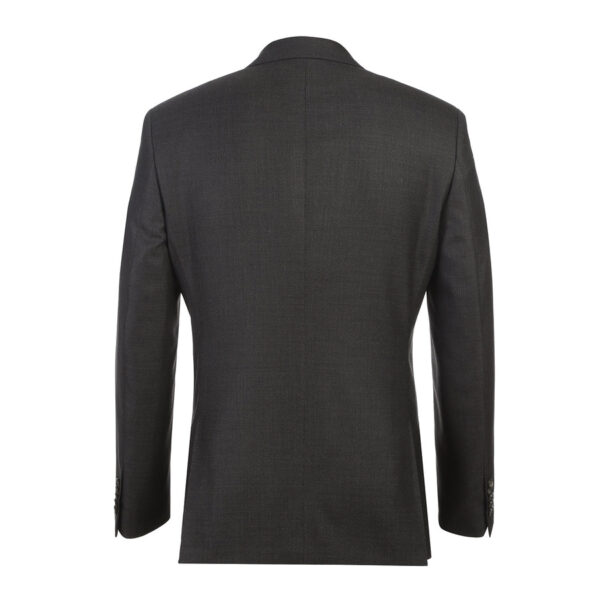 Charcoal | Notch Lapel | Slim Fit Suit - Image 3