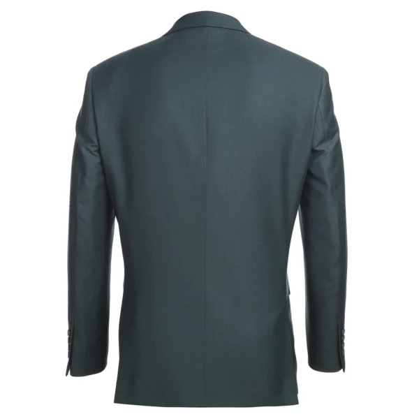Dark Cadmium Green | Slim Fit | Single-breasted | Notch Lapel Suit - Image 3