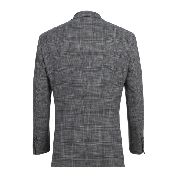 Dim Grey | Wool | Notch Lapel | Slim Fit Suit - Image 3