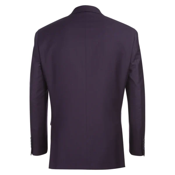 2-Piece | Grape | Slim Fit | Single-breasted | Notch Lapel Suit - Image 3