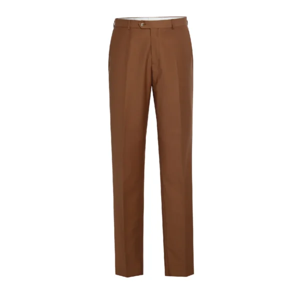 Tobacco | Single-breasted | Notch Lapel | Slim Fit Suit - Image 4