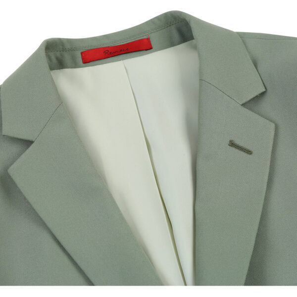 Sage | Single-breasted | Notch Lapel | Slim Fit Suit - Image 4