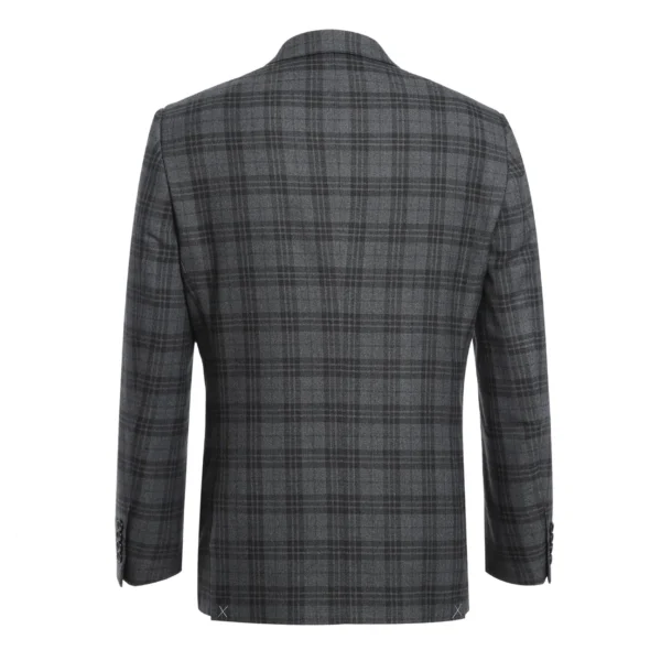 Shades of Grey | Plaid | Notch Lapel | Slim Fit Suit - Image 3