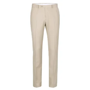 Beige | Flat Front | Dress Pants