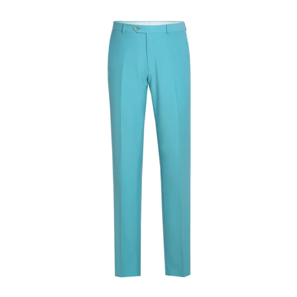 Light Turquoise | Single-breasted | Notch Lapel | Slim Fit Suit - Image 5