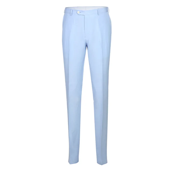 Pastel Blue | Notch Lapel | Slim Fit Suit - Image 5