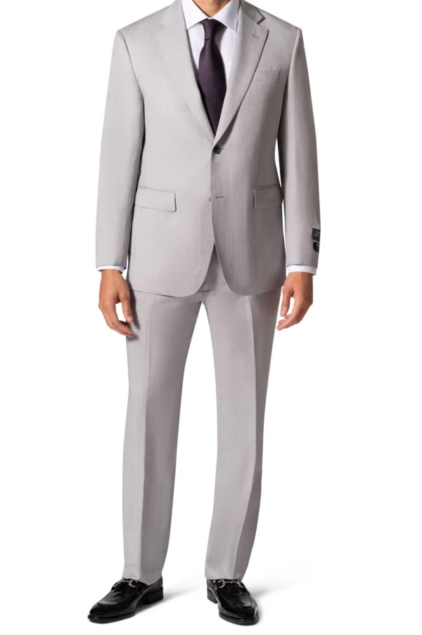 Gainsboro Grey | Notch Lapel | Modern Fit Suit