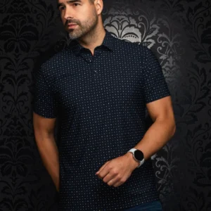 Black | Pin Dot | Polo