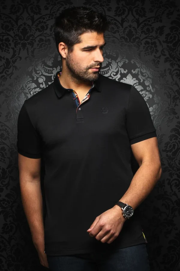 Solid | Black | Polo