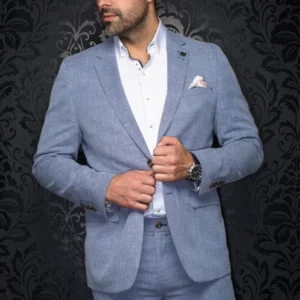 Chambray Blue | Slim Fit | Blazer