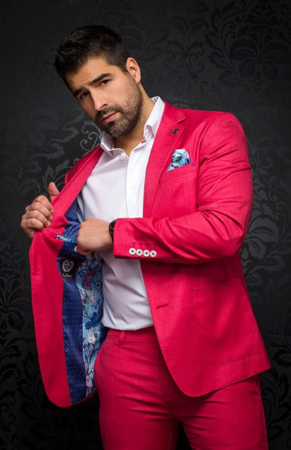Red | Slim Fit | Blazer