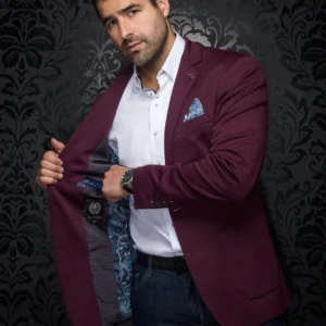 Burgundy | Slim Fit | Blazer