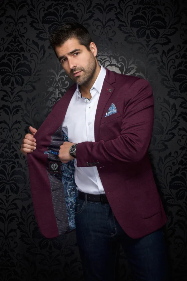 Burgundy | Slim Fit | Blazer