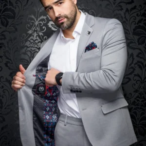 Silver Grey | Slim Fit | Blazer