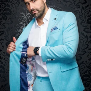 Turquoise | Slim Fit | Blazer