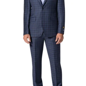 Navy | Grey | Tan | Plaid | Notch Lapel | Slim Fit Suit