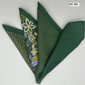 Hunter Green | Print | Silk Pocket Square
