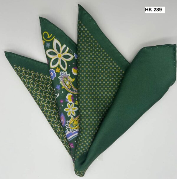 Hunter Green | Print | Silk Pocket Square