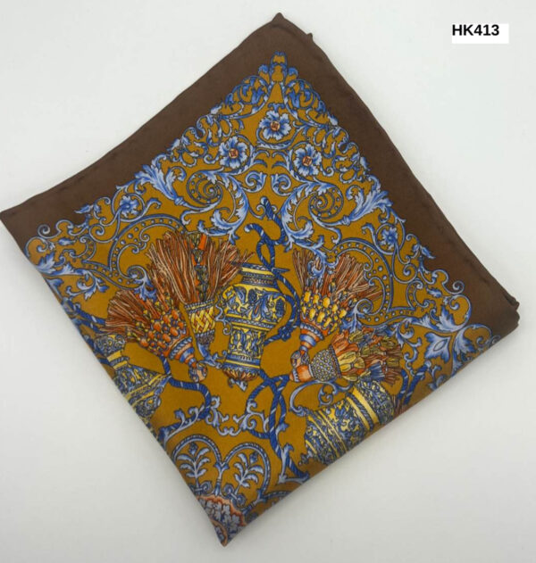 Copper | Print | Silk Pocket Square