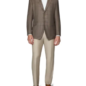 Brown | Plaid | Wool | Modern Fit | Sport Coat