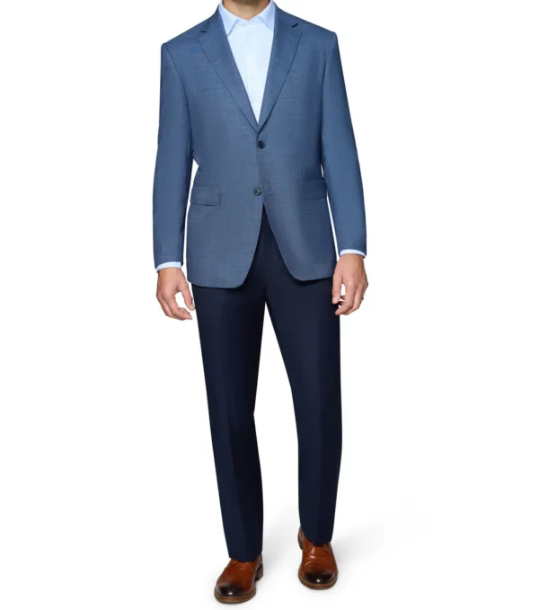 Steel Blue | Wool | Modern Fit | Sport Coat