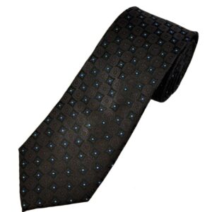 Black | Blue | Print | Silk Tie