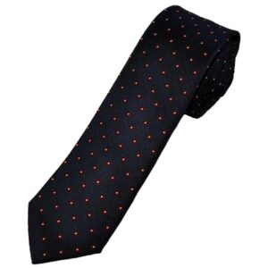 Black | Wine | Polka Dot | Silk Tie