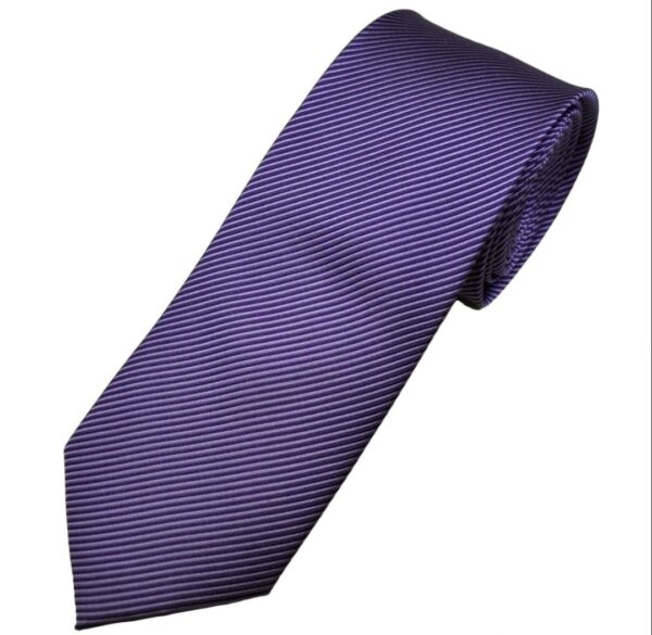 Dark Purple | Textured | Silk Tie