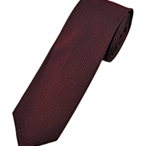 Deep Wine | Textured | Silk Tie