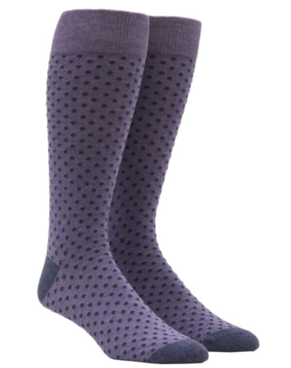Shades of Purple | Grey | Polka Dot | Socks