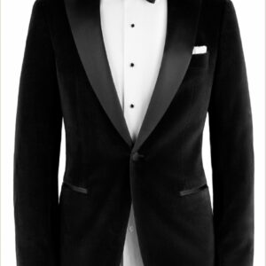 Black | Velvet | Peak Lapel | Dinner Jacket