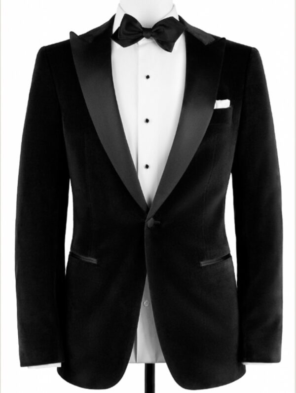 Black | Velvet | Peak Lapel | Dinner Jacket