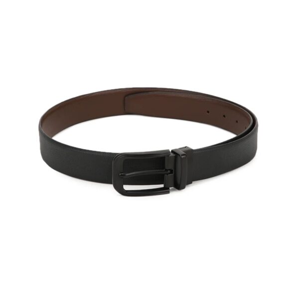 Reversible | Black | Brown | Black Buckle | Leather Belt
