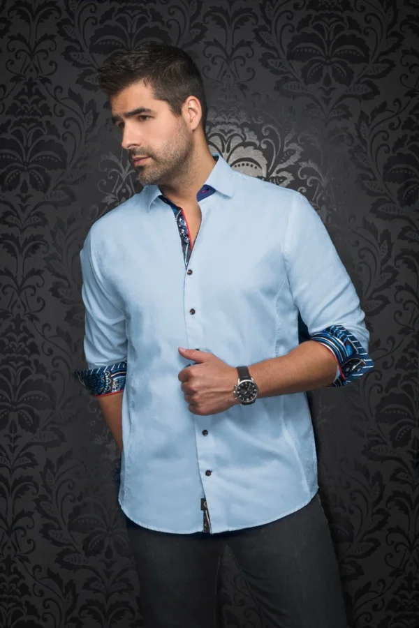Dominion | Light Blue | Long Sleeved Shirt