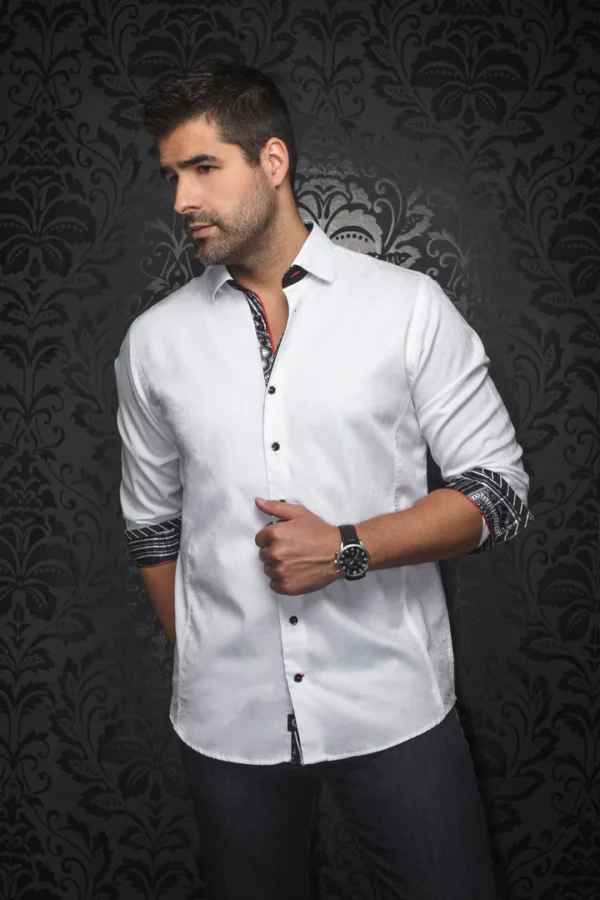 Dominion | White | Long Sleeved Shirt