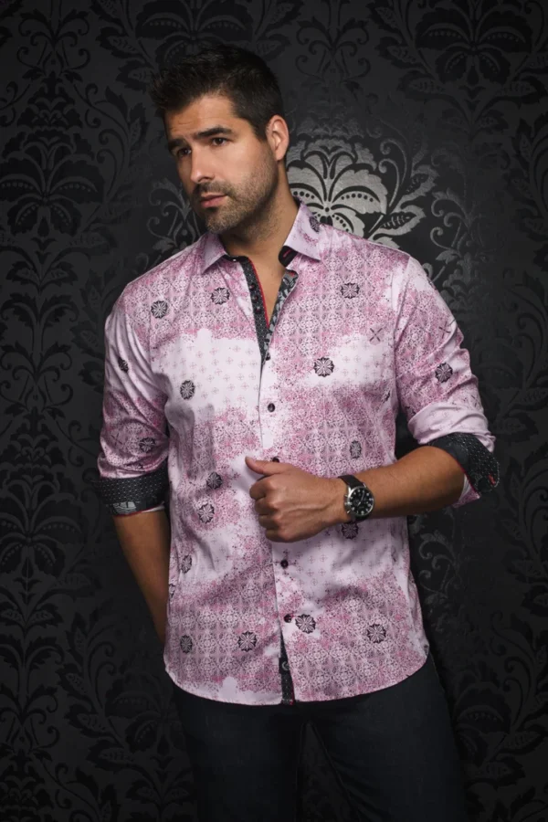 Floriani | Pink | White | Print | Long Sleeved Shirt